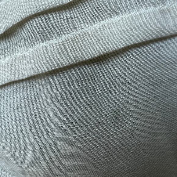 J Crew Petite Milano Dress In Cotton Voile XXS Petite Albescent Yellow FLAW - Picture 14 of 16